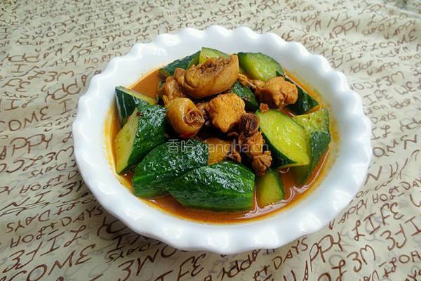 鸡肉黄瓜的做法图解9