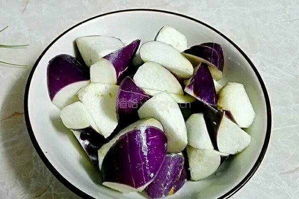 红烧茄子的做法图解2