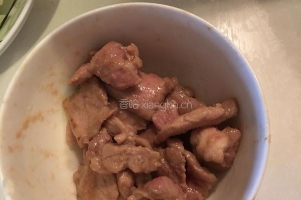 肉片丝瓜的做法图解5