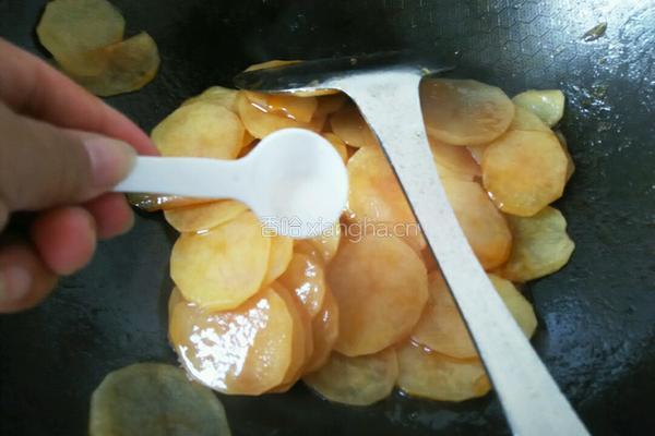 糖醋土豆片的做法图解8