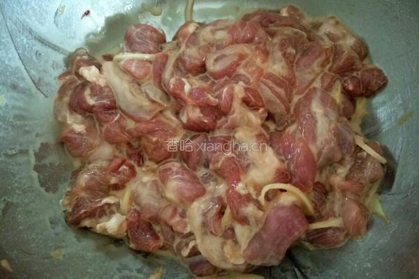 蒜爆羊肉的做法图解6