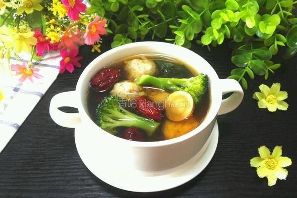 麦枣甘草肉丸汤的做法图解11