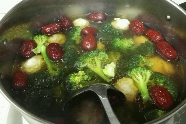 麦枣甘草肉丸汤的做法图解10