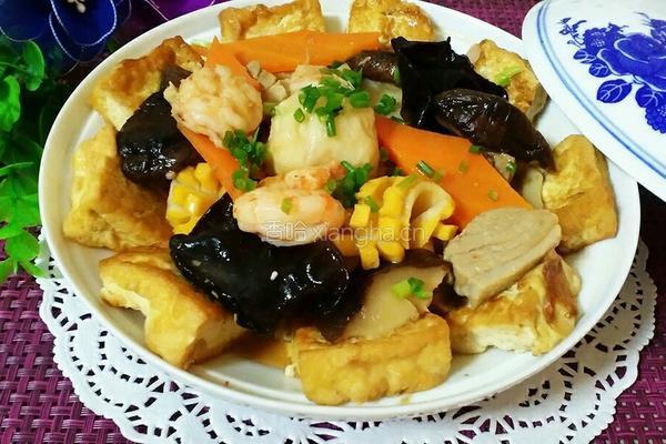 八珍豆腐煲的做法图解13