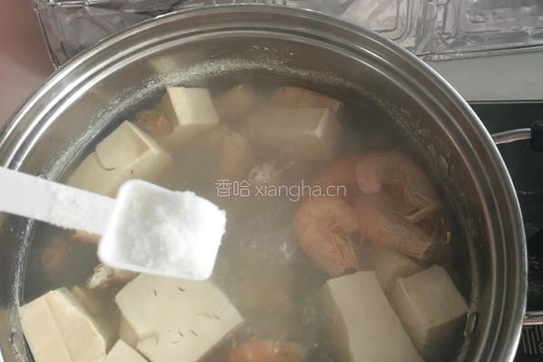豆腐白贝汤的做法图解6