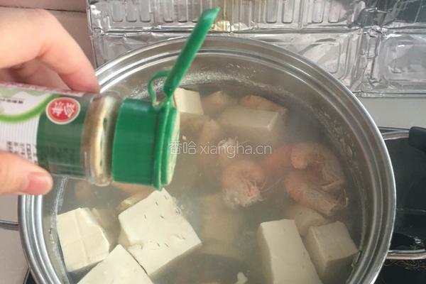 豆腐白贝汤的做法图解7