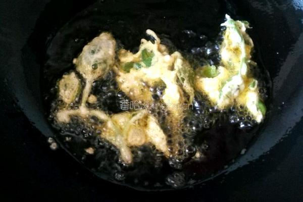 荆芥面托的做法图解9
