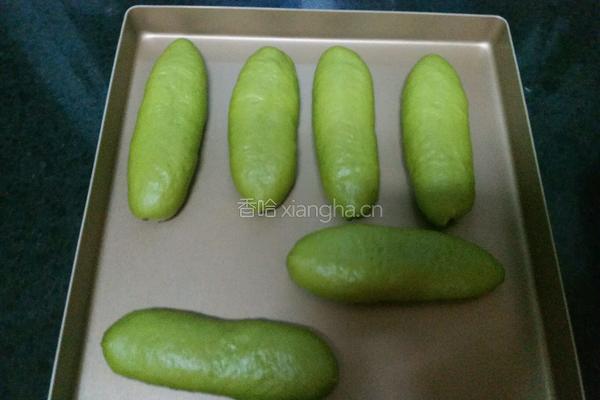 抹茶鲜奶椰蓉面包的做法图解14