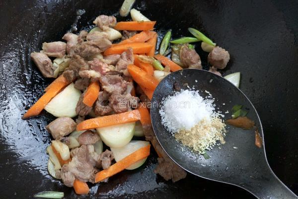 羊肉抓饭的做法图解7