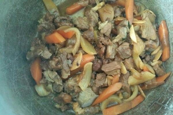 羊肉抓饭的做法图解12