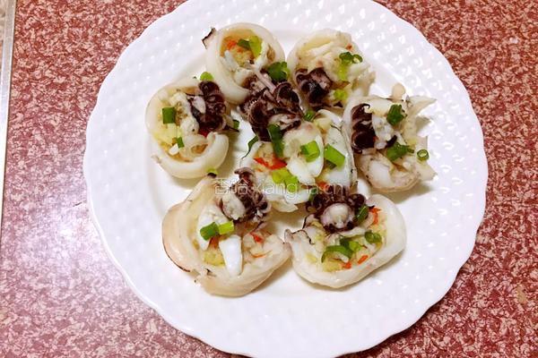 清蒸乌贼的做法图解8