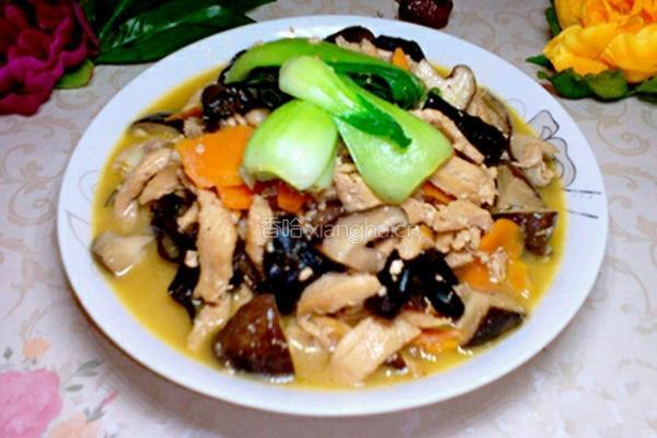 清烧鸡肉菌