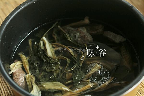 猪肺汤的做法图解6