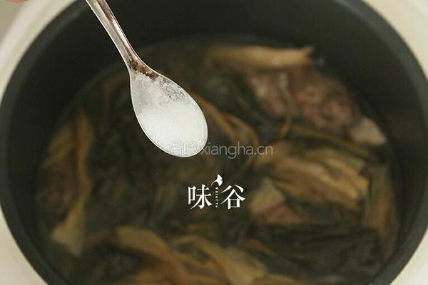 猪肺汤的做法图解7