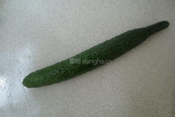 黄瓜素汤的做法图解1