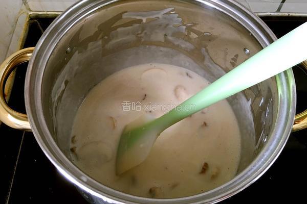 奶油蘑菇汤的做法图解10
