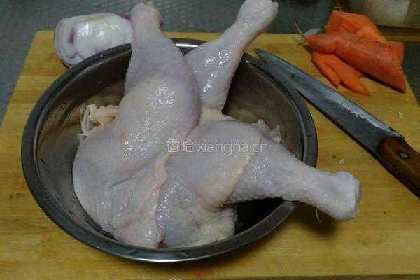 香辣大盘鸡的做法图解1