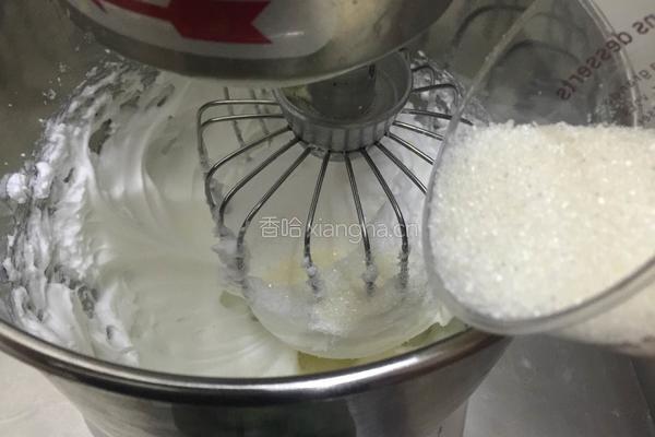 绿茶马卡龙的做法图解4