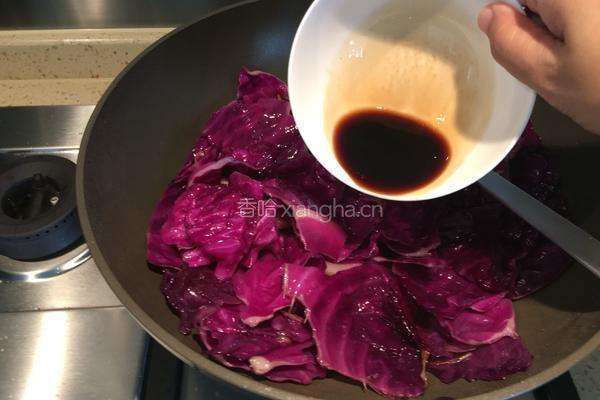 炝炒甘蓝的做法图解7