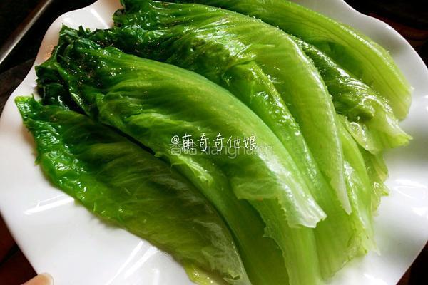蚝油生菜的做法图解5