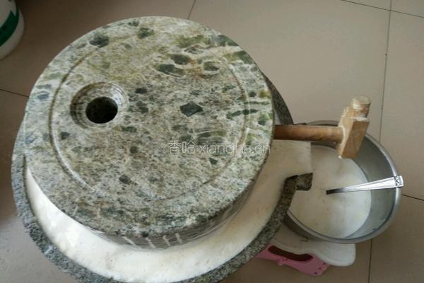 石磨豆浆的做法图解4