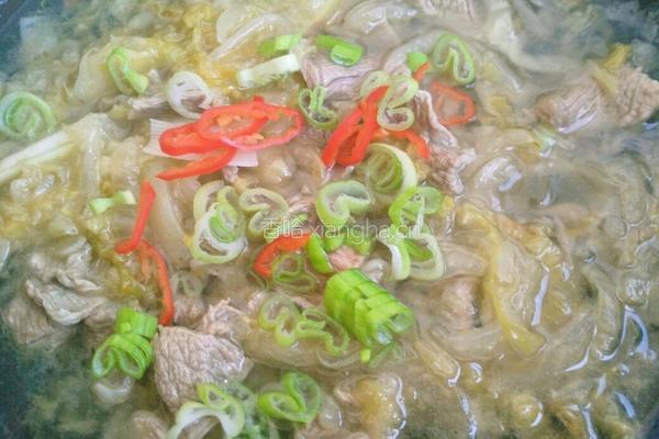 羊肉炖酸菜的做法图解8