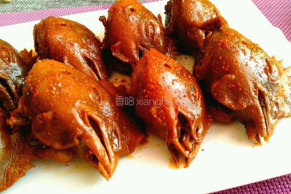 香辣酱鸡头的做法图解13