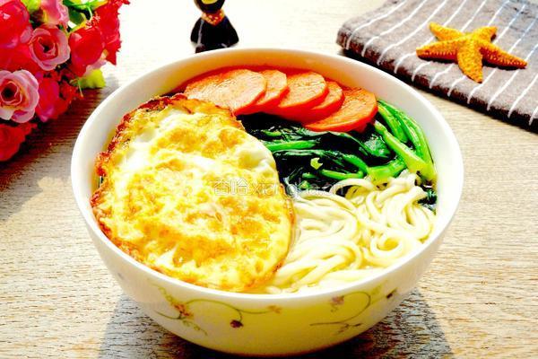 菠菜汤面的做法图解12