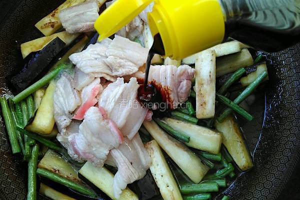 豆角炖茄子的做法图解9