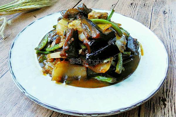 豆角炖茄子的做法图解18