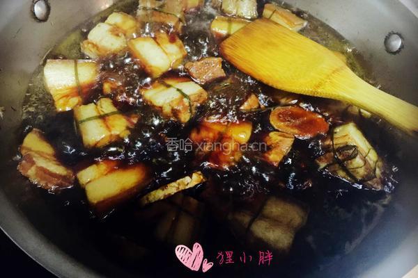 红烧元宝肉的做法图解14