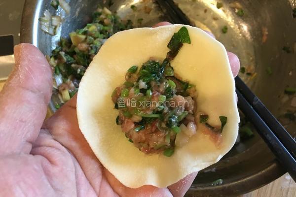 苋菜馅水饺的做法图解9