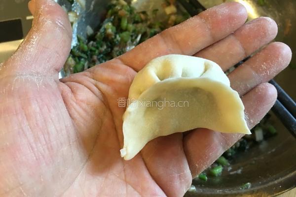 苋菜馅水饺的做法图解10