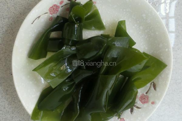 海带结烧豆腐的做法图解3