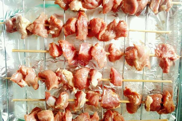 自烤羊肉串的做法图解6