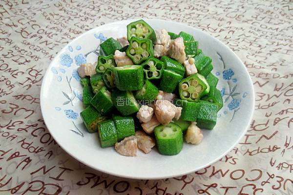 羊角豆炒瘦肉的做法图解9