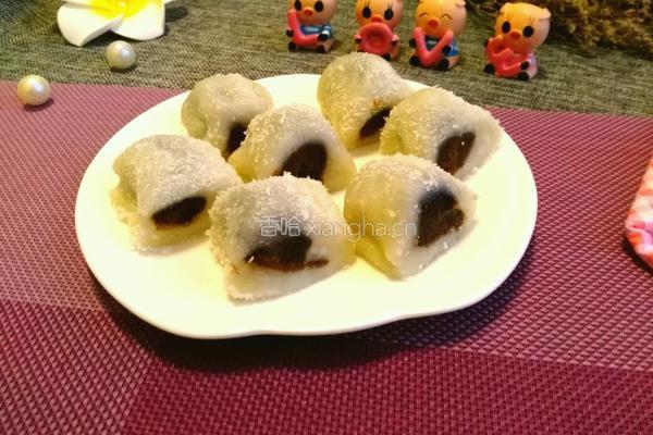 豆沙糯米卷的做法图解10