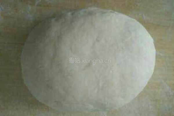 韭菜小白菜盒子的做法图解1
