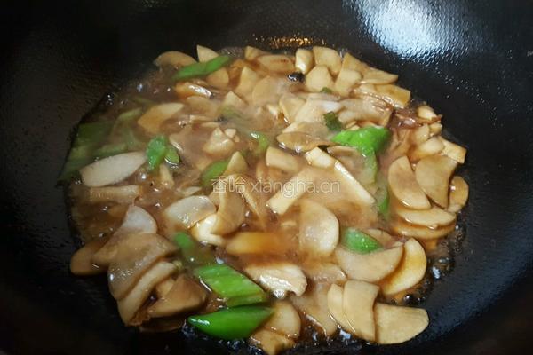 炒杏鲍菇的做法图解7