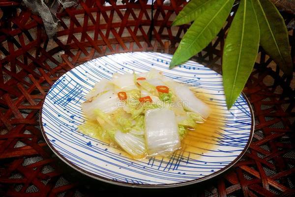 炖大白菜的做法图解6