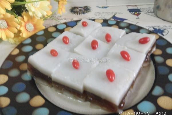 椰汁马蹄糕的做法图解11