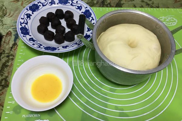 豆沙面包的做法图解8
