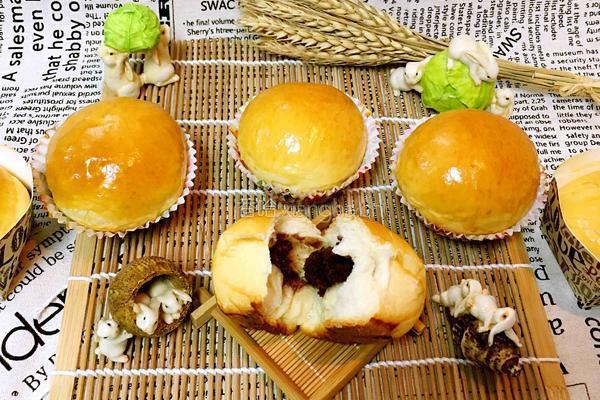 豆沙面包的做法图解21