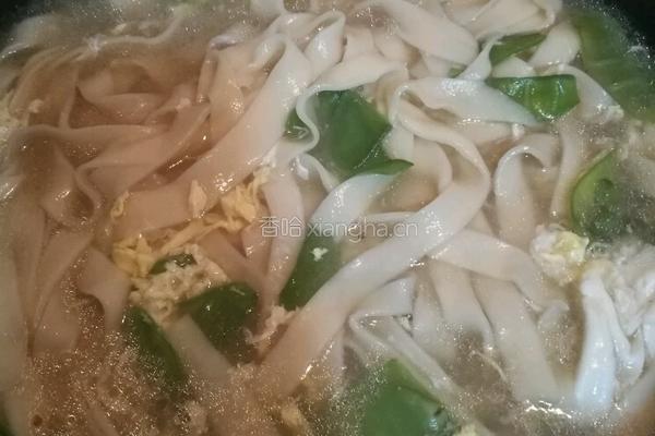扁豆角面汤的做法图解7