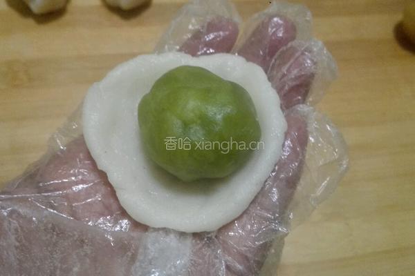 多彩冰皮月饼的做法图解9