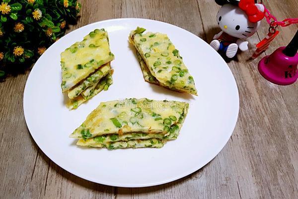 豆角煎蛋饼的做法图解7