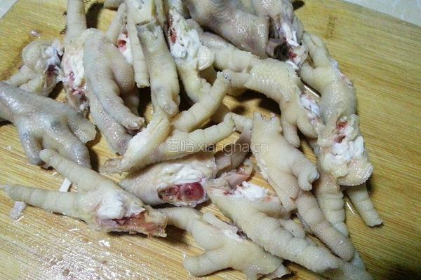 粉蒸鸡爪的做法图解2