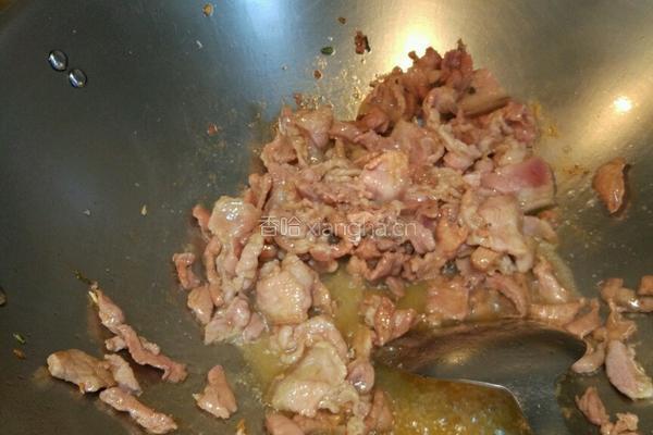 八渡笋烧肉的做法图解2