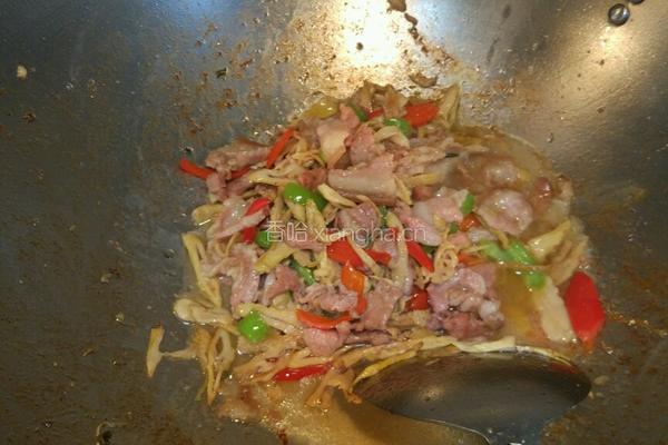 八渡笋烧肉的做法图解7