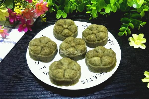 带皮绿豆饼的做法图解14